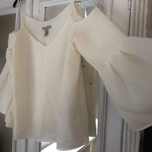 H&M cold shoulder top